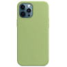 FUNDA IPHONE 12/12PRO (SILICONA) - VERDE