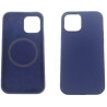 FUNDA IPHONE 12 PRO MAX (SILICONA+IMAN) - AZUL MARINO FUNDA IPHONE 12 PRO MAX (SILICONA+IMAN) - AZUL MARINO