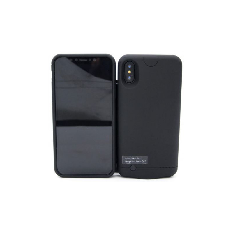 POWER CASE FOR IPHONE X - BLACK (5200mAh)