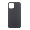 FUNDA IPHONE 12/PRO (SILICONA+IMAN) - NEGRO