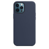 FUNDA IPHONE 12 PRO MAX (SILICONA) - AZUL MARINO