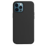 FUNDA IPHONE 12 PRO MAX (SILICONA) - NEGRO