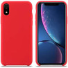 FUNDA IPHONE XR SILICONA - ROJO