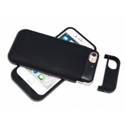 POWER CASE FOR IPHONE 7/8 - BLACK (4500mAh)