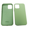 FUNDA IPHONE 12/12PRO (SILICONA) - VERDE