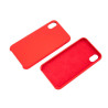 FUNDA IPHONE XR SILICONA - ROJO
