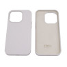 FUNDA IPHONE 14  PRO MAX (SILICONA) - BLANCO