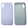 FUNDA IPHONE XR SILICONA - LILA