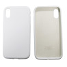 FUNDA IPHONE XR SILICONA - BLANCO