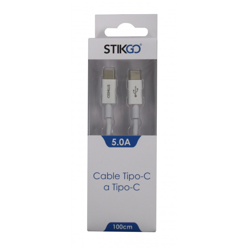 CABLE TIPO-C to TIPO-C (TPE) (5A) – (1m)