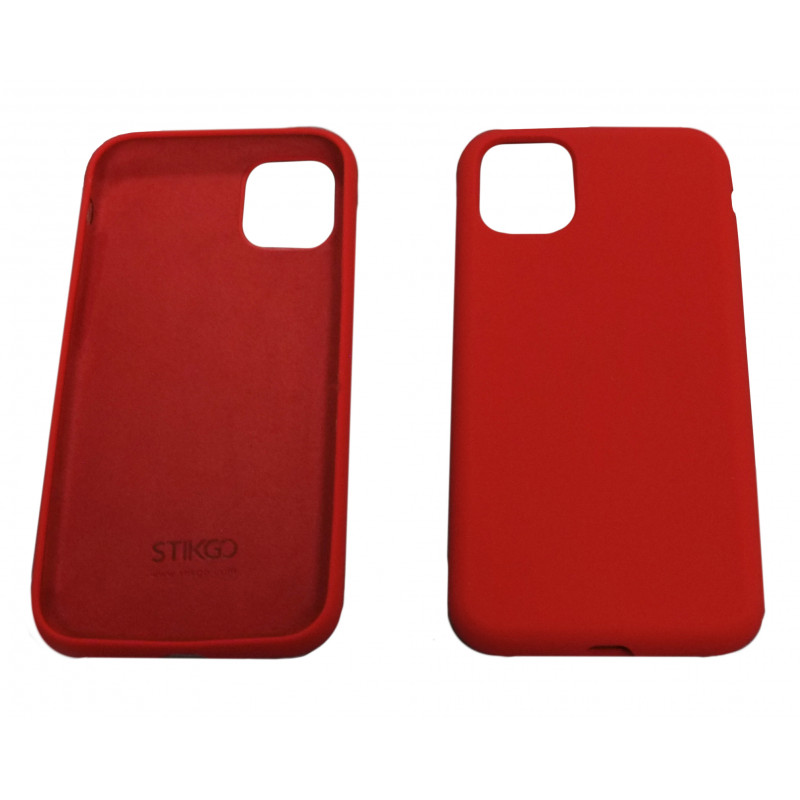 Funda silicona rojo iPhone 11