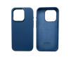 FUNDA IPHONE 15 PRO (SILICONA) - AZUL MARINO