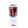 CABLE LIGHTNING (3A) - NEGRO (1m)