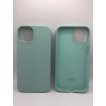 FUNDA IPHONE 13 (SILICONA) - VERDE GEMA