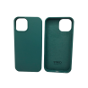 FUNDA IPHONE 13 (SILICONA) - VERDE PINO