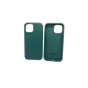 FUNDA IPHONE 15 (SILICONA) - VERDE PINO