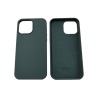 FUNDA IPHONE 13 PRO MAX (SILICONA) - VERDE PINO