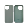 FUNDA IPHONE 13 PRO MAX (SILICONA) - VERDE GEMA