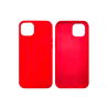 FUNDA IPHONE 14 PLUS (SILICONA) - ROJO