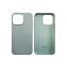 FUNDA IPHONE 15 PRO MAX (SILICONA) - VERDE GEMA