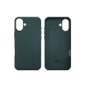 FUNDA IPHONE 16 PLUS (SILICONA) - VERDE PINO