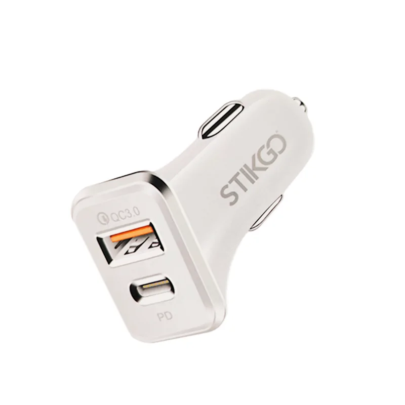 Cargador de coche (USB + TIPO C)