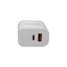 Cargador Casa y Viaje USB+Tipo-C