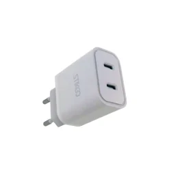 CARGADOR CASA Y VIAJE (2 TIPO C) - 30W