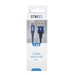 Cable Micro-USB trenzado de Nylon - StikGO