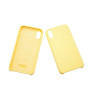 FUNDA IPHONE X/XS SILICONA - AMARILLO