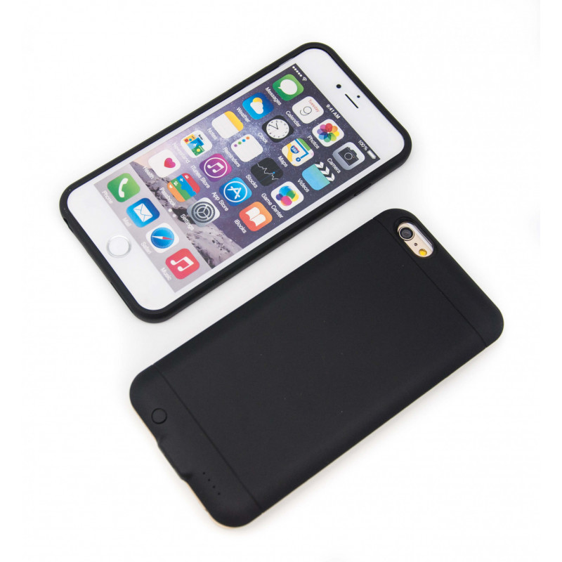 POWER CASE FOR IPHONE 6 - BLACK (5800mAh)
